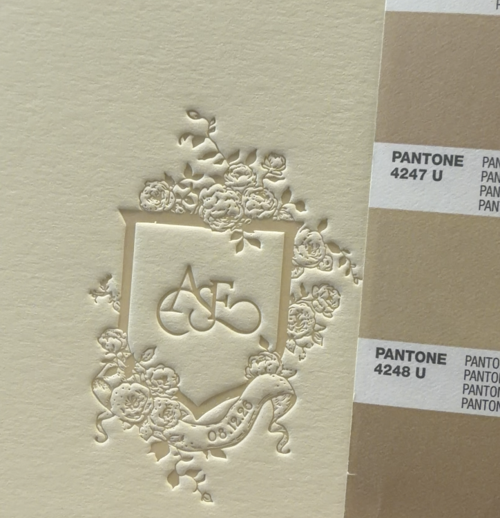 Custom 540 PCS Wedding menu Cards for Paperie Press NY