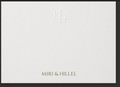 Custom 200 pcs Lara cards for Paperie Press NY