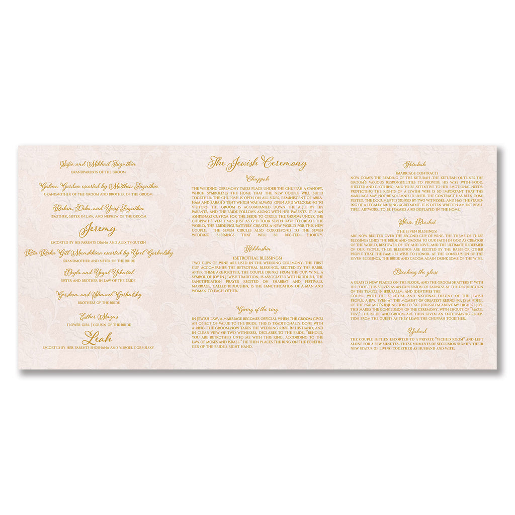 Custom Wedding Stationery Cards for Paperie Press NY